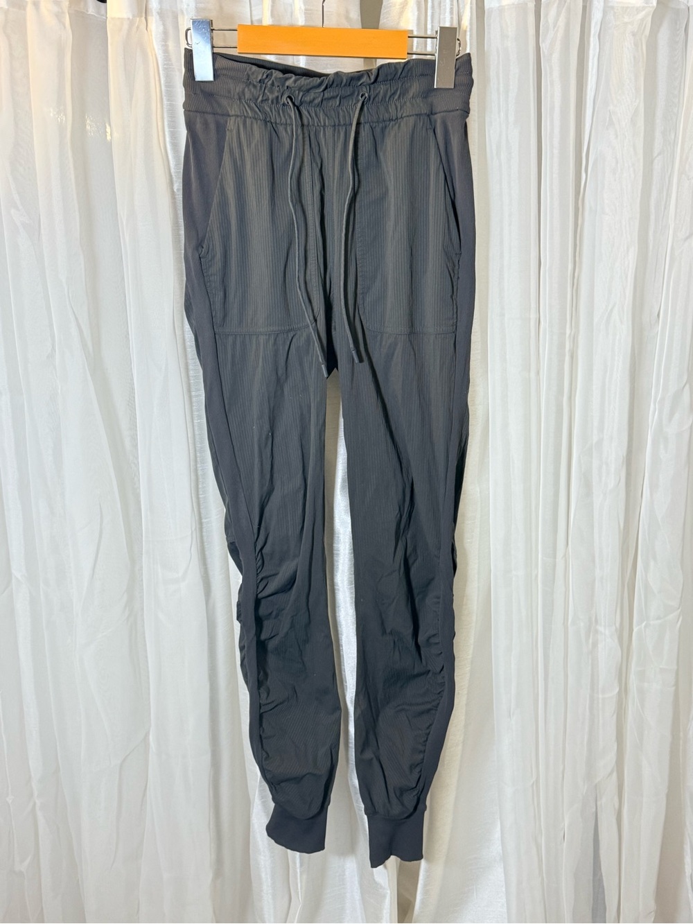 lululemon athletica Charcoal Drawstring Jogger Pants